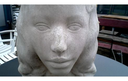 BUSTO MUJER YESO