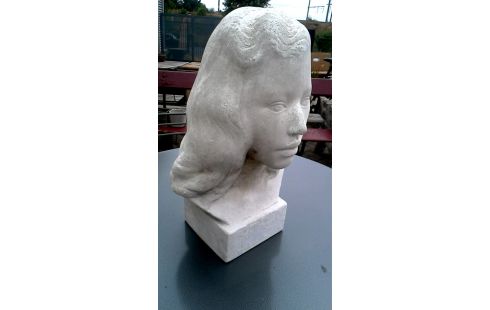 BUSTO MUJER YESO