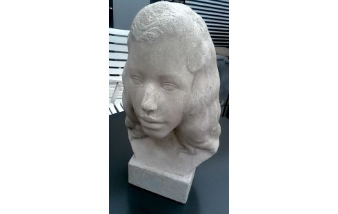 BUSTO MUJER YESO