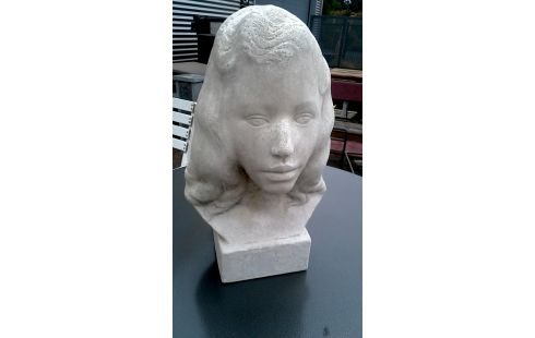 BUSTO MUJER YESO