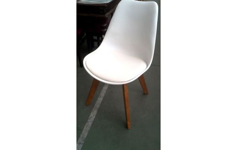STOEL TEAK WIT PVC LOT