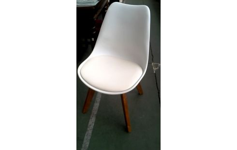 STOEL TEAK WIT PVC LOT