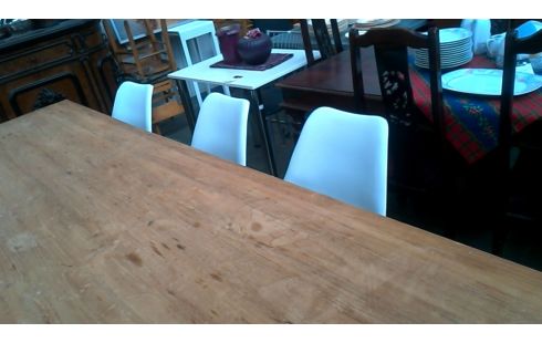 STOEL TEAK WIT PVC LOT