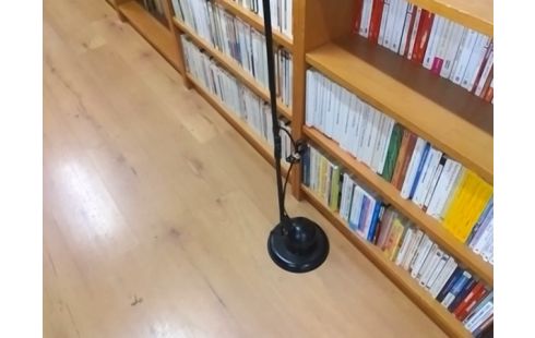 LAMPADAIRE NOIR PM H140