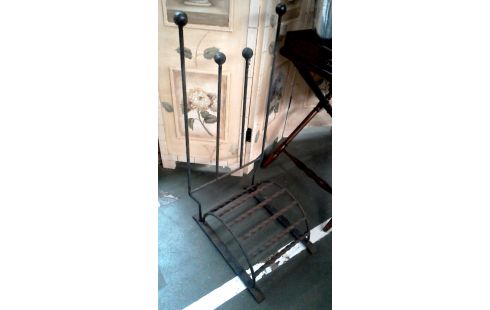 OBJETO DECORACIÓN HIERRO FORJA