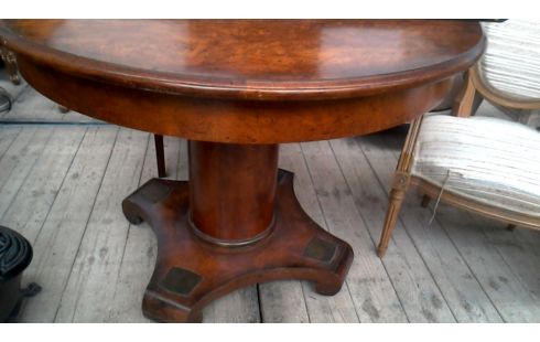 MESA DE COMEDOR REDONDO, , 4 SILLAS ALARGO 36 cm