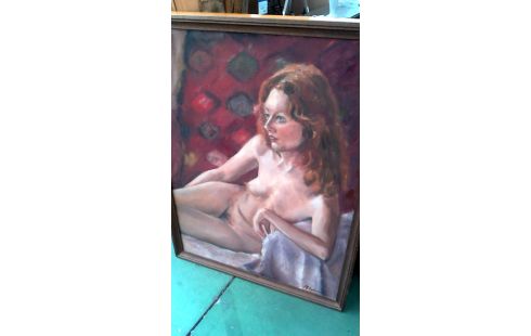 PEINTURE FEMME, , NU DEDICACE
