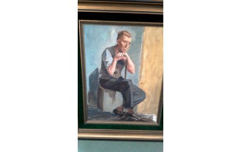 PEINTURE HOMME MET, , BATON DE RANDONNEE