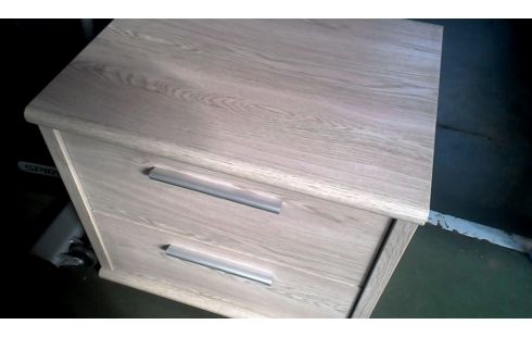 NACHTTISCH, , HOLZ LOOK 2 SCHUBLADEN
