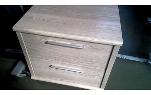 NACHTTISCH, , HOLZ LOOK 2 SCHUBLADEN