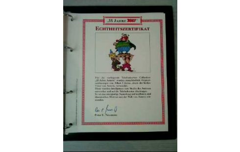 TELEONKARTENSAMMLUNG ASTERIX SAMMLERSTÜCK