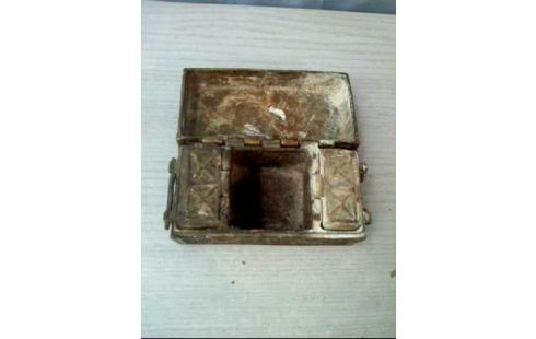 BETELNUSS- DOSE BRONZE 3-FÄCHER