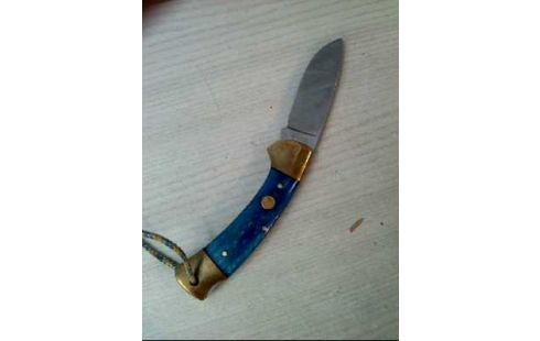 TASCHENMESSER HEN&ROOSTER GRIFF BLAU