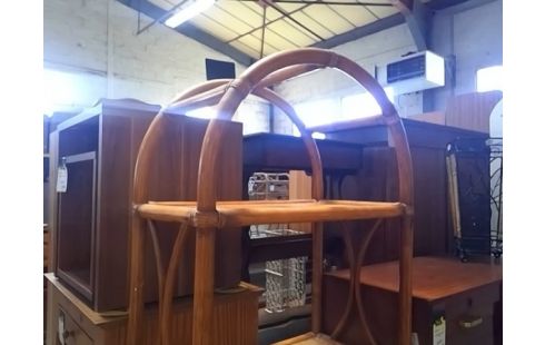 ETAGERE ROTIN 2P