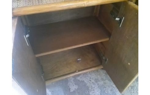 ETAGERE ROTIN 2P
