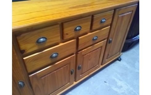 ENFILADE PIN 5T 4P SUR ROULETTES