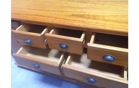 ENFILADE PIN 5T 4P SUR ROULETTES