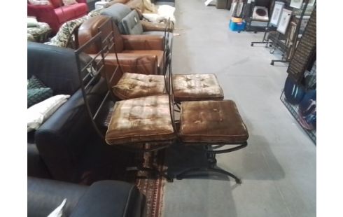 CHAISE FER FORGÉ X4