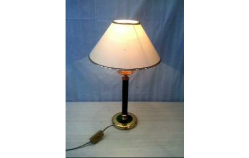 TISCHLAMPE MARMOR GRÜN GOLDFARBEN
