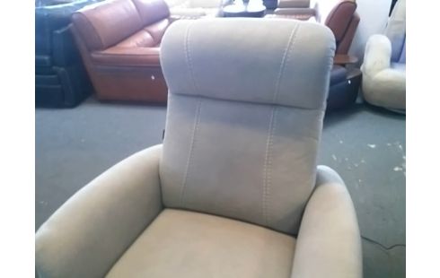 FAUTEUIL RELAX ELECTRIQUE TECHNIFORM TISSU BEIGE