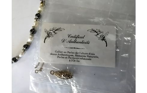 COLLIER BIJOUX Perles de culture