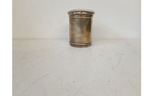POT MET DEKSEL VERZILVERD