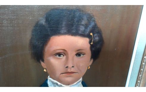 PEINTURE FEMME DEDICACE