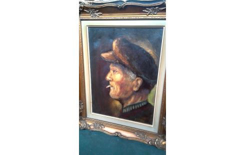 PEINTURE HOMME DEDICACE