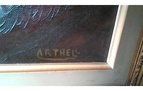 PEINTURE HOMME DEDICACE