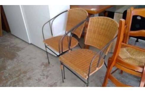 FAUTEUILS  LA PAIRE  EN  L'  ETAT