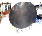 TABLE RONDE METAL PLIABLE