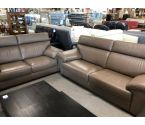 SALON 3+2 GROS CUIR TAUPE