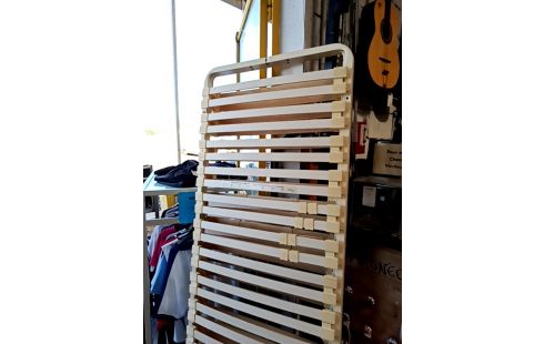 SOMMIER A LATTES 80X200CM