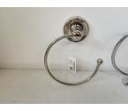 HANDDOEKDRAGER CIRKEL PPST. CHROMÉ