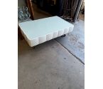 TABLE BASSE LAQUÉE BLANCHE