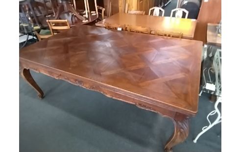 TABLE RECTANGULAIRE 2 ALLONGES 200X126