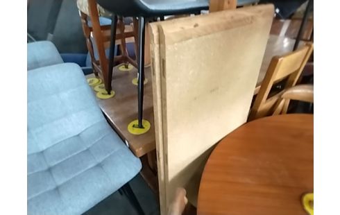 TABLE OVALE 2 ALLONGES ANCIENNE