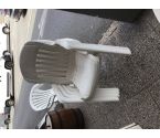FAUTEUIL BLANC DE JARDIN LOT DE 4
