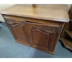 MEUBLE BAS 2 PORTES BOIS RUSTIQUE