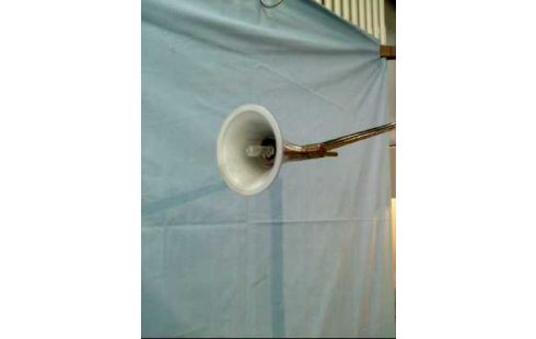 STEHLAMPE METALL GOLDF. VERSTELLBAR