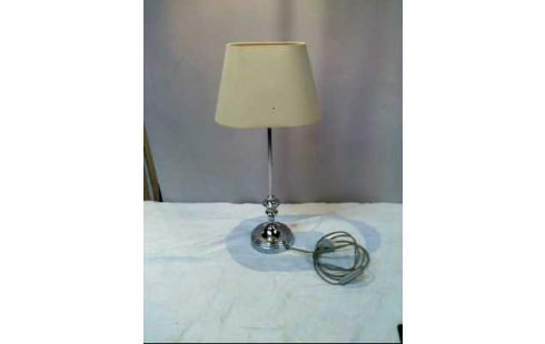 TISCHLAMPE SILBERF. CREMEFARBEN