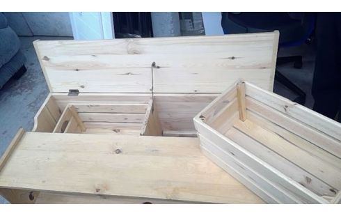 BANCO, , COFRE, , ALACENA., , MADERA MACIZO