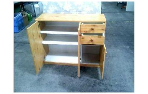 SIDEBOARD HOLZ FURNIERT 3T. 2 SCHUBL.