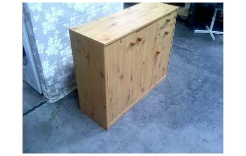SIDEBOARD HOLZ FURNIERT 3T. 2 SCHUBL.