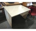 BUREAU 2TIROIR TEINTE HETRE CLAIR