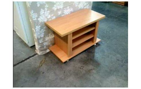TV-TISCH A.R. HOLZ HELL FURNIERT 3-EBEN.