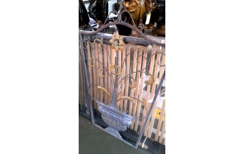 OBJET DECO FER, , VASE MET