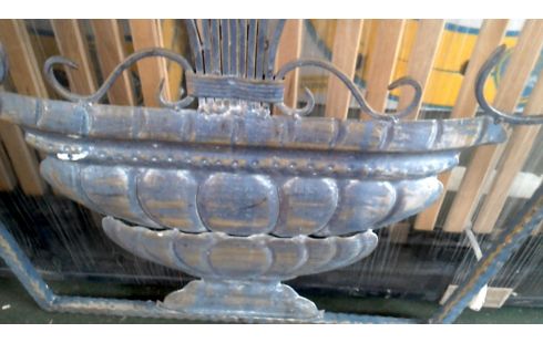 OBJET DECO FER, , VASE MET