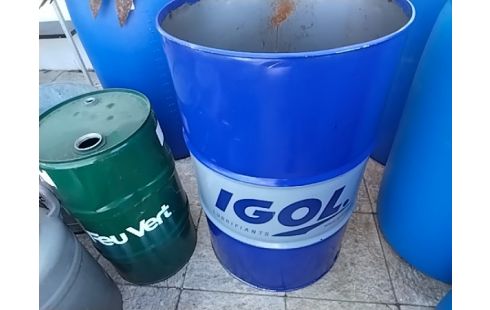 BIDON METAL IGOL BLEU