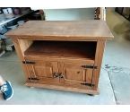 MEUBLE TV PIN 2 PORTES
